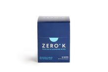 Zero K Wipes - 10 Single Cooling & Cleansing Wipes