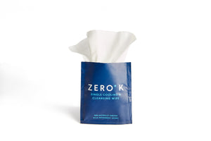 Zero K Wipes - 30 Single Cooling & Cleansing Wipes